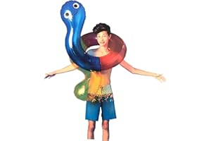 1616 HOLDINGS Gummy Worm - Inner Tube Pool Float - Inflatable - 39 inch by 29 inch