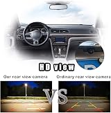 KIMISS Car Waterproof HD Night Vision Backup Camera 170 Wide Angle Rear View view 3