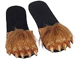 Billy Bob Men's Hairy Werewolf Costume Feet