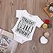 Baby Girl Boy Clothes Straight Outta Mommy Bodysuit Romper Jumpsuit Outfits (0-3 Months, White)