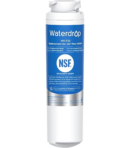 Amazon.com: Waterdrop Plus MSWF Refrigerator Water Filter