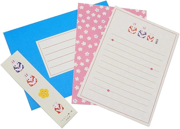 Amazon Co Jp レターセット 千代吉 手紙セット こらんしょ兎 オリエンタルベリー 和風文具 インバウンド グッズ 通販 おもちゃ