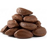 Whole Brazil Nuts in Shell &ndash; Fresh, Unsalted Natural, Pure Crunch with Smooth Nutty Flavor, Shelled Brazilian Nut, Raw Brazil Nuts, In Resealable Bags (1 LB)