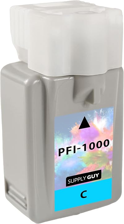 Supply Guy Cyan Ink Cartridge Compatible Canon PFI-1000 for imagePROGRAF