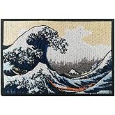 Cute-Patch The Great Wave Off Kanagawa Embroidered Iron On Sew On Applique