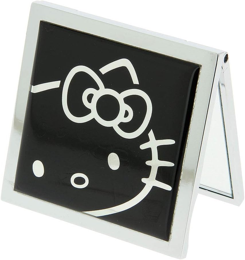 Hello Kitty Square Compact Mirror - Black