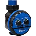 Yardeen Electronic Water Timer Irrigation System Waterproof Rain Delay Function Color Blue