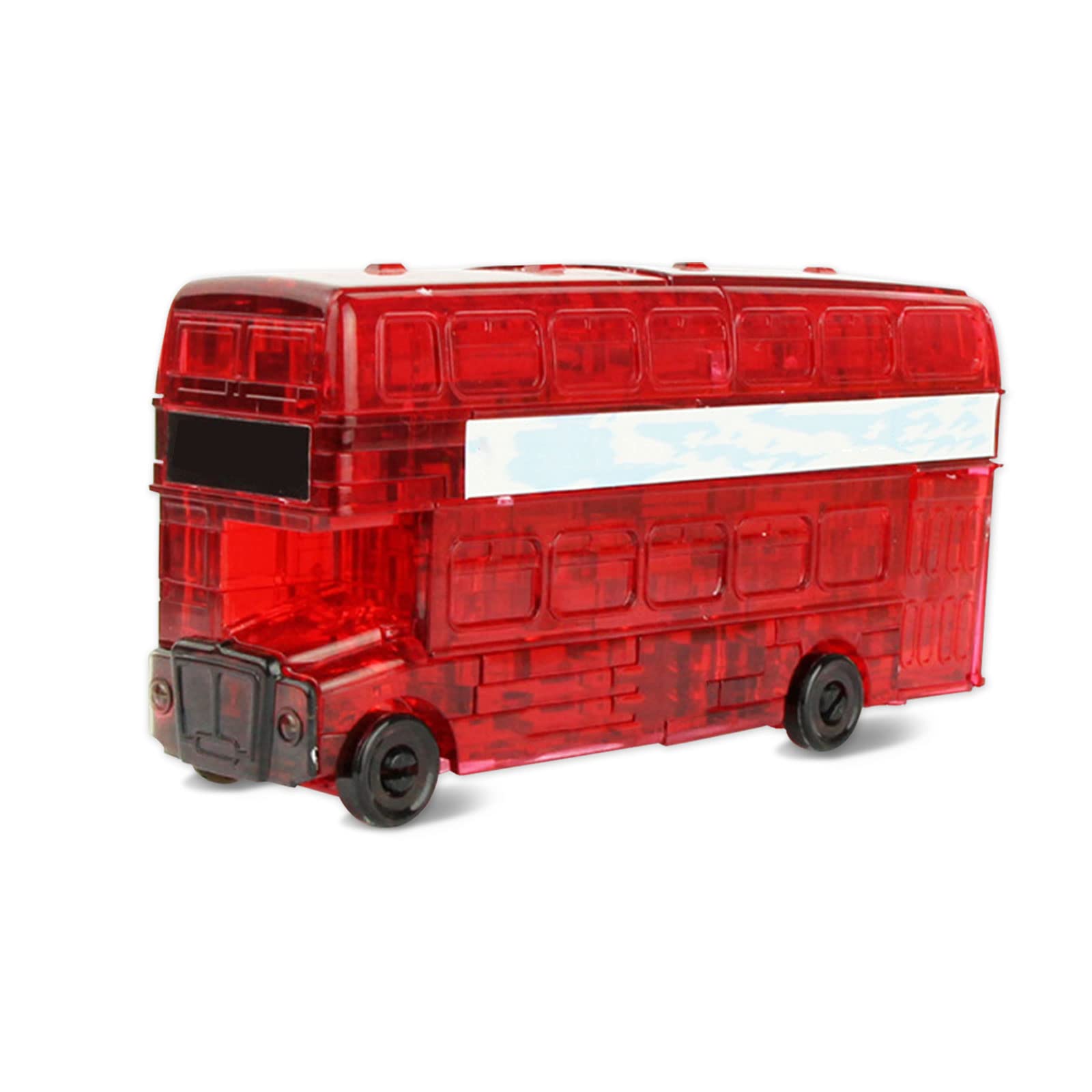 3D Crystal Puzzle - Bus Model DIY Gadget Blocks Building Toy Gift