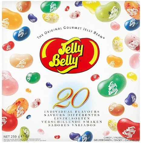 Jelly Belly - Caramelos surtidos 20 variedades