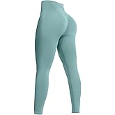 YOAKUKA Women's Seamless Leggings High Waisted Compression Workout Leggings Tummy Control Yoga Pants