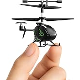 SYMA S100 Mini RC Helicopter for Kids, Indoor Flying, Altitude Hold, Black | Compact Design, 3.5-channel Control and 5&ndash;7 Min Flight Time for Beginner Practice in Bedrooms, Playrooms and Small Spaces
