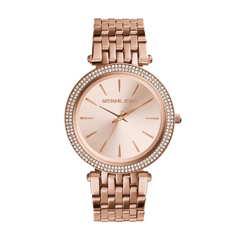 Michael Kors Darci Womens Quartz Watch with Rose Gold Dial and Rose Gold Stainless Steel Bracelet MK3192 — image 1