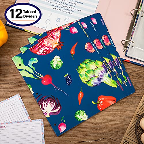 Cofice Recipe Binder Full 8 5x11 Page Recipe Books To Write In Ring Binder Vegetables Design Pricepulse Cofice Recipe Binder Full 8 5x11 Page Recipe Books To Write In Ring Binder Vegetables Design Pricepulse