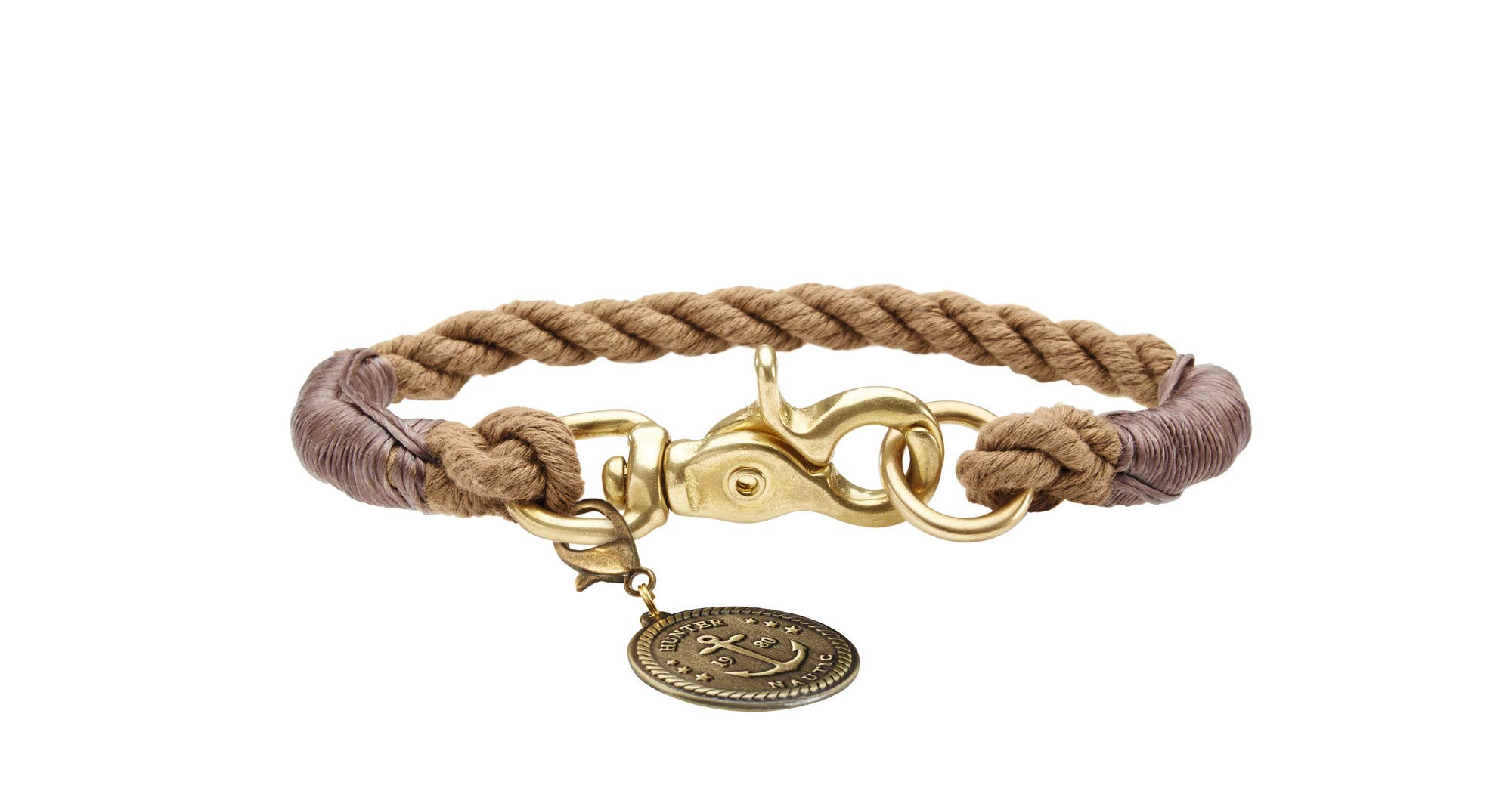 HUNTER Collar List, 40 rope, beige