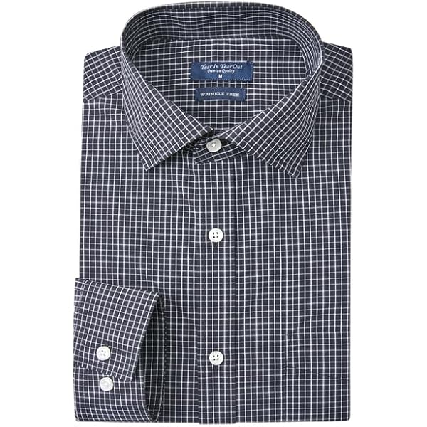 Amazon.com: Kirkland Signature Men's Traditional Fit Dress Shirt (Lavender  (Check), 17.5 x 34/35) : Clothing, Shoes & Jewelry