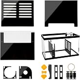 LYL LEYOULAND Adjustable Sump Baffle Kit - Refugium Kit for 10 Gallon Tank - Reef Aquarium - Saltwater Aquarium Filter System- Protein Skimmer Sump