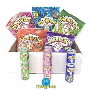 Amazon.com : Warheads Candy Extreme Sour and Sour Spray ...