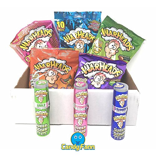 Warheads Candy Extreme Sour and Sour Spray Variety Gift ...