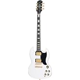 Epiphone Inspired by Gibson SG Custom, Alpine White with Bag
