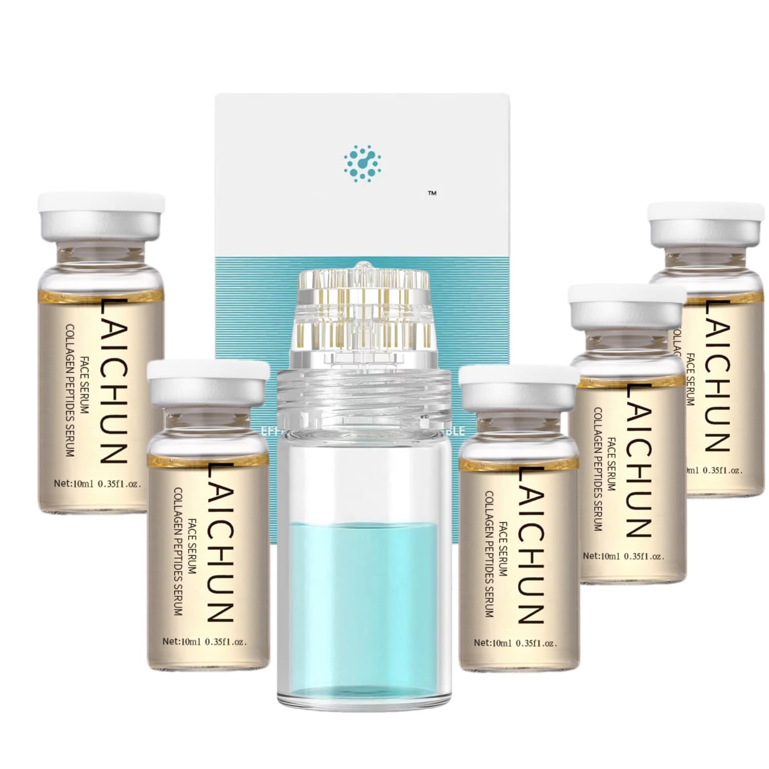Photo 1 of Micro Infusion System for Face,Micro System for Face,Micro Facial Serum for face(Serum Applicator and Serum)