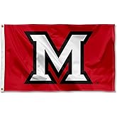 College Flags & Banners Co. Miami Redhawks Beveled M Flag