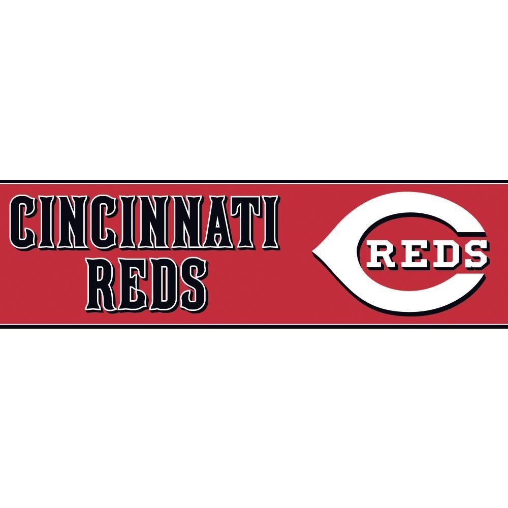 York Wallcoverings Zb3358bdsmp Boys Will Be Boys Ii Cincinnati Reds 8 Inch X 10 Inch Memo Sample Wallpaper Borders Red White Navy Amazon In Home Kitchen