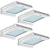 Solar Lights,URPOWER 20 LED Outdoor Solar Motion Sensor Lights ,Solar Powered Wireless Waterproof Exterior Security Wall Light for Patio,Deck,Yard,Garden,Path,Home,Driveway,Stairs,NO DIM MODE(4Pack)