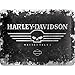 Nostalgic Arts - Harley Davidson - Skull Logo - 15cm X 20cm Tin Sign