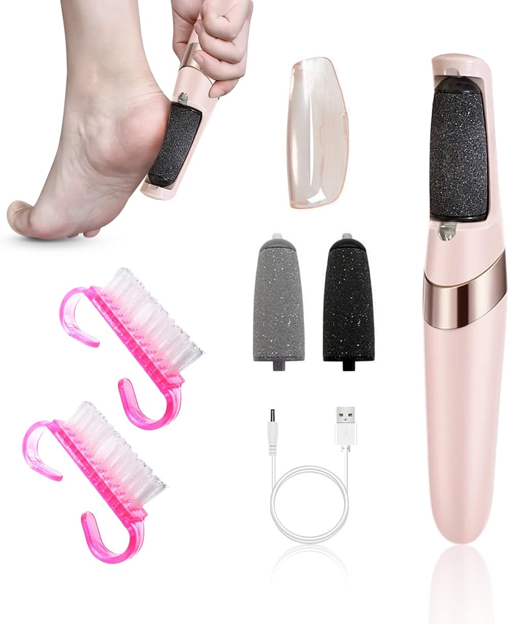 BEIIEB Electric Foot Grinder Rechargeable Waterproof Callus Remover Hard Skin