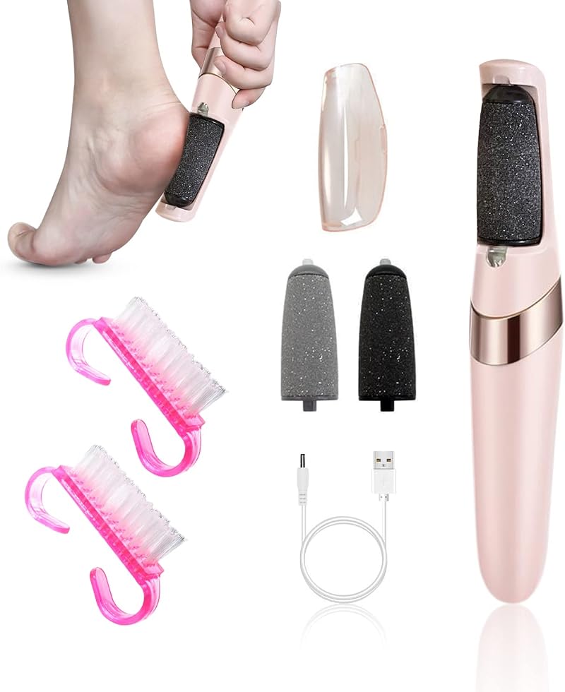BEIIEB Electric Foot Grinder Rechargeable Waterproof Callus Remover Hard Skin