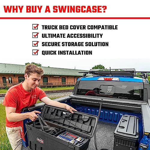 UnderCover SwingCase Truck Bed Storage Box SC302P Fits 2019 2023