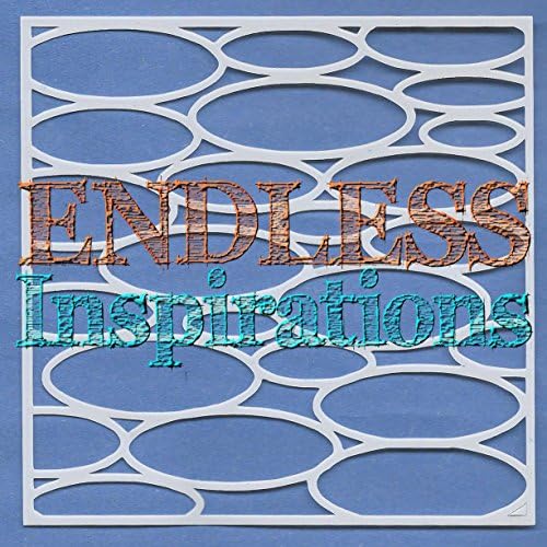 Redbird Inspirations Original Stencil, 6x6 Inch, Ovals