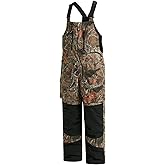 BASSDASH Splice Men’s Insulated Waterproof Fishing Hunting Bibs Ripstop Breathable Snow Pants
