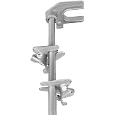 36"Chain Link Drop Rod for Double Gates, Floor Mount Latch for 1-3/8" Frame | Choose 1 or 2 Pcs Based on Your Needs,Heavy-Duty Drop Rod with Pull-Style Operation Secures Double Chain Link Gates in Place