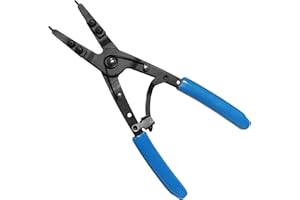 GUWETA Snap Ring Pliers 38700 Internal External Heavy Duty Circlip Plier Compatible with Ford SD Ford Super Duty Pickups 2007 and Newer, 10in Blue Automotive Tool Kit for Installation and Removal