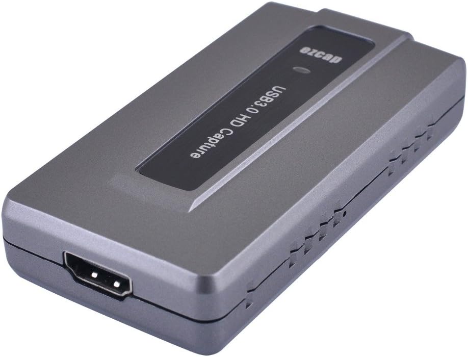HENXUN USB 3.0 HDMI Capture HDMI Video Capture Device Stream, Record and Share your Gameplay in 1080p 60fps,NO Need Install Driver,Ultra Low Latency,for PS4 Xbox One 360 and Wii w/Capture Software
