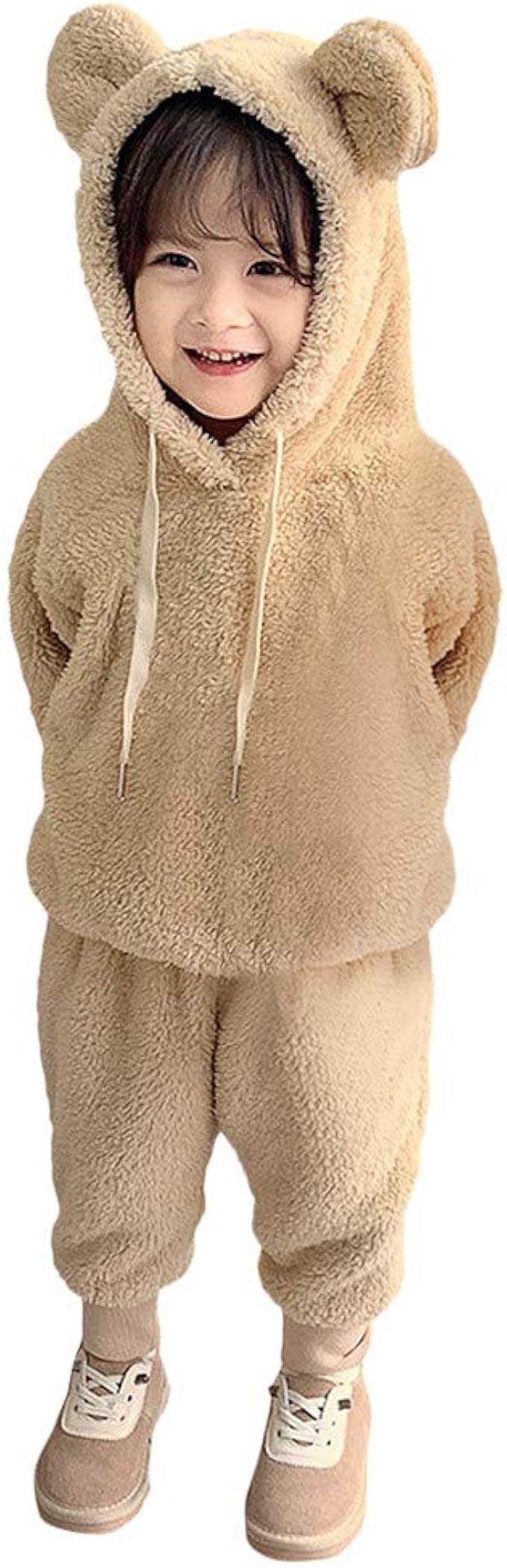 Amazon Co Jp ベビー服 新生児 フード付きフリースジャケット 長ズボン 男の子 女の子 長袖 無地 ジッパー 厚い 暖かい ダウンジャケット 赤ちゃん カバーオール 可愛い フリース 歩行服 ジャンプスーツ 人気 子ども服 冬 普段着 新年 文化祭 撮影 出産祝い 子供服 服