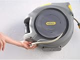HOZELOCK Auto Reel 30m Wall Mounted Hose Reel with Nozzle Fittings Hose view 9