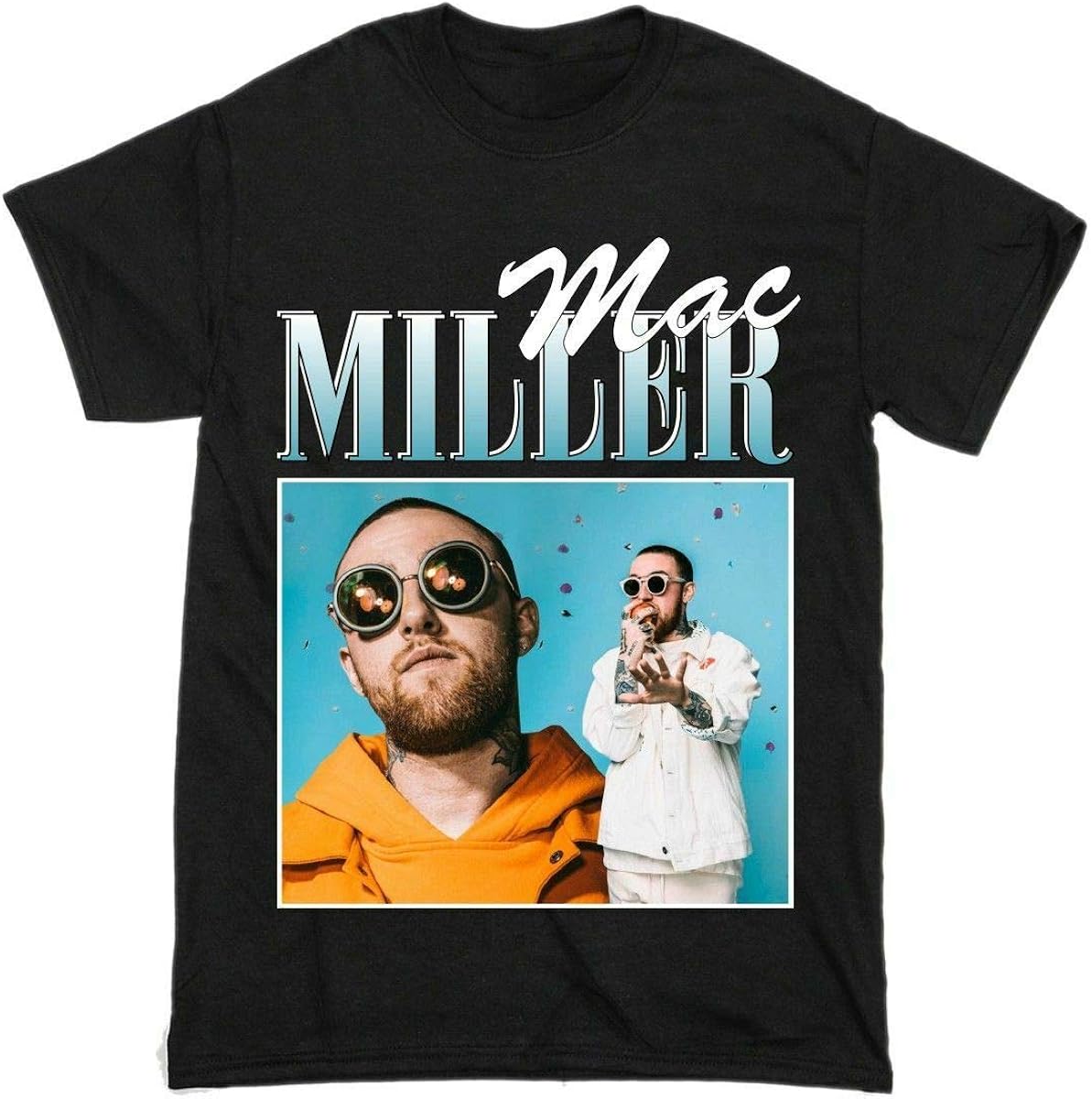 Vintage Mac Miller TShirt Reprint for Men Amazon.de Bekleidung