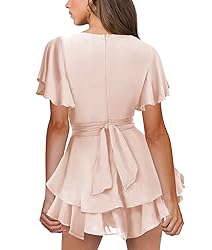 Nova In Sky Trendy Summer Pink Casual Short Swing