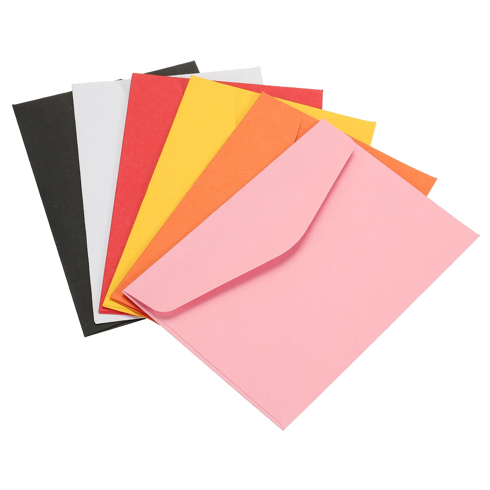PATIKIL Mini Envelopes, 60 Pack Paper Blank Small Items Storage Business Card Holder for Greeting Note Party, Multicolor