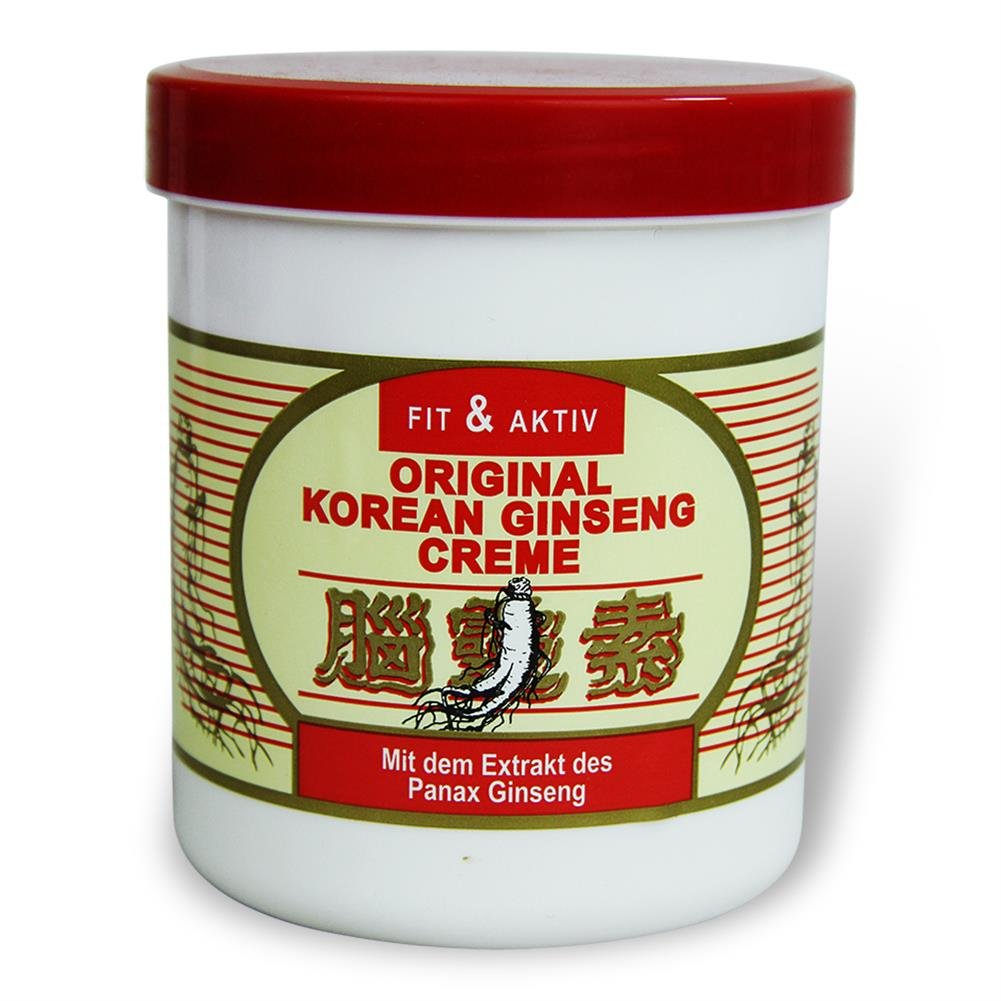 Korean Ginseng Fit & Active Cream 500ml Suitable for Dry and Sensitive Skin with Panax Ginseng Extract