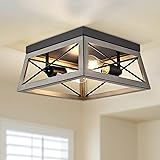 DEWENWILS Industrial Flush Mount Ceiling