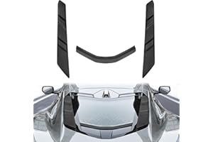 MSIZOY Dry Bay Vent Blocks Engine Bay Air Vent Inserts Protection Cover Compatible with for Chevy C8 Corvette Stingray E-Ray Z06 Z51 Coupe 2020-2025 Rear Hatch Hood Air Outlet Car Wash Protect Covers
