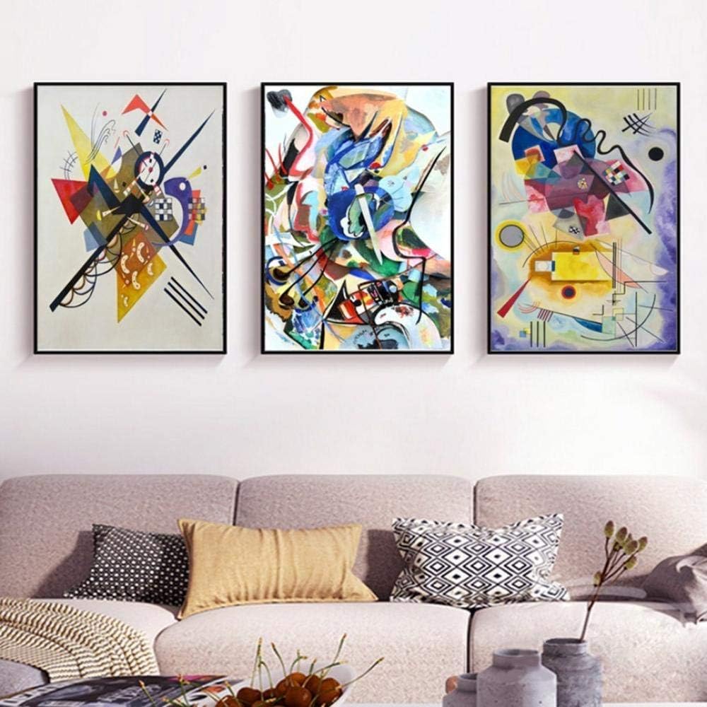 Quadri Famosi Astratti Famosi su Tela Dipinti su Tela Wassily Kandinsky Poster Wall Art Picture Quadri Famosi Astratti Famosi su Tela Dipinti su Tela Wassily Kandinsky Poster Wall Art Picture