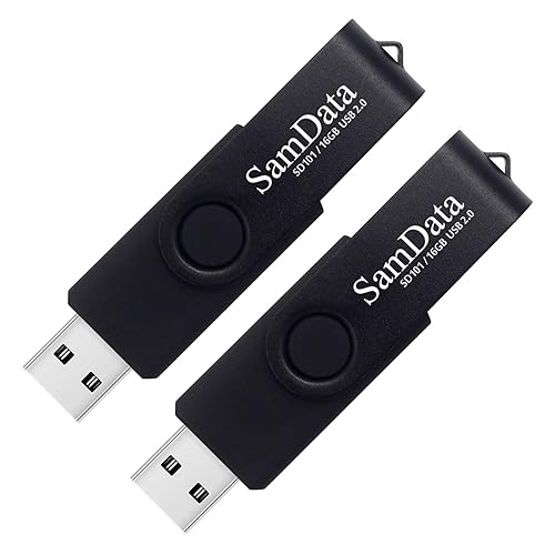 SamData 16GB USB Flash Drives Pack 16GB Thumb Drives Memory
