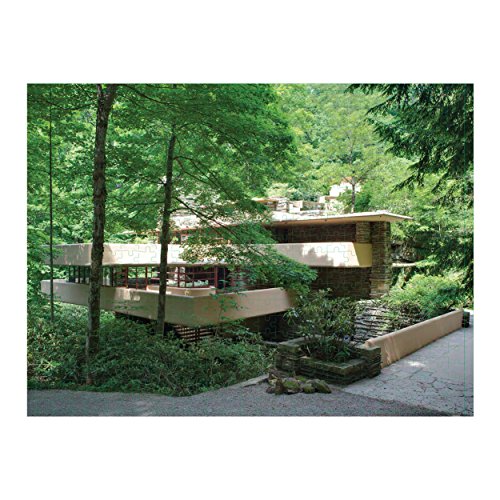 Galison Frank Lloyd Wright Fallingwater 2-Sided Puzzle (500 Piece)