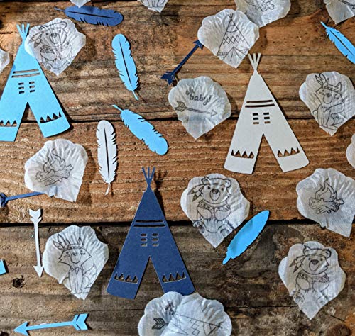 Woodland Baby Teepee Centerpieces Baby Shower Tribal Baby Shower