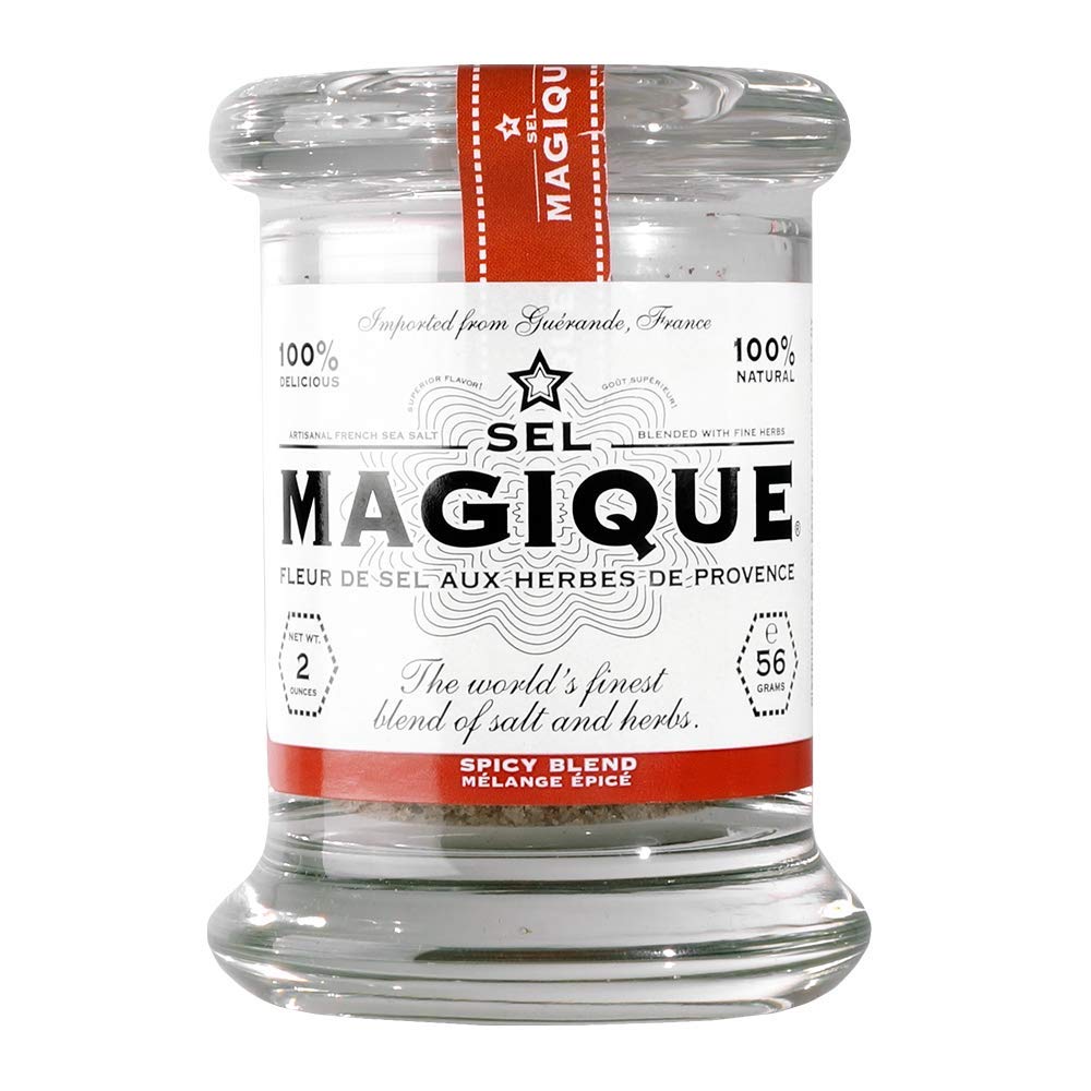 Sel Magique Herb Sea Salt Spicy Blend Fleur De Sel From
