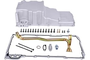 Zditumi 302-2 Engine Oil Pan Kit 81073 Compatible with Chevy Nova Camaro Ventura Omega Firebird F-body G-body A-body LS1 LS6 LS2 LS3 LS9 4.8L 5.3L 5.7L 6.0L 6.2L Replace 12558253 12634547